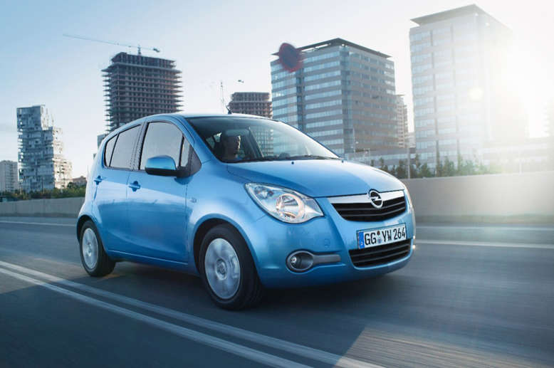 Opel Agila, Seitenansicht, 2008, Foto: Opel