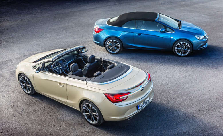 Opel Cascada, offenes und geschlossenes Verdeck, 2012, Foto: Opel