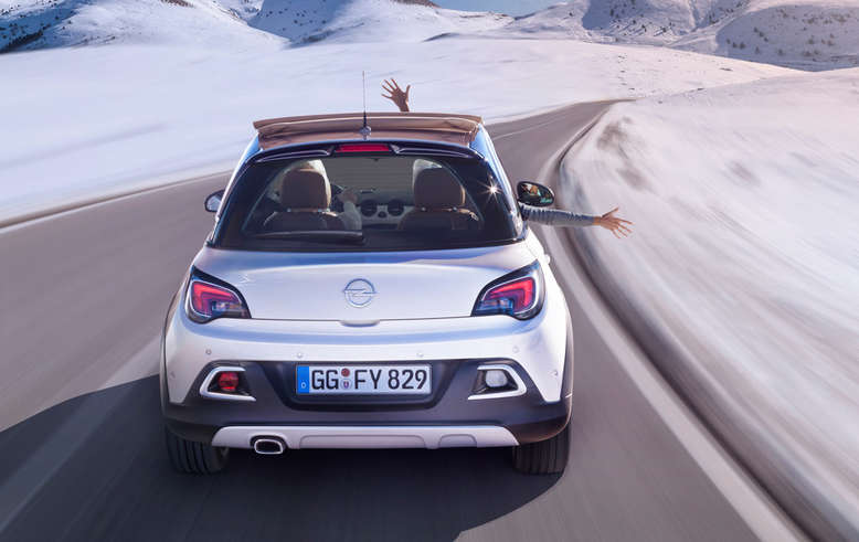 Opel Adam Rocks, Heckansicht, 2014, Foto: Opel