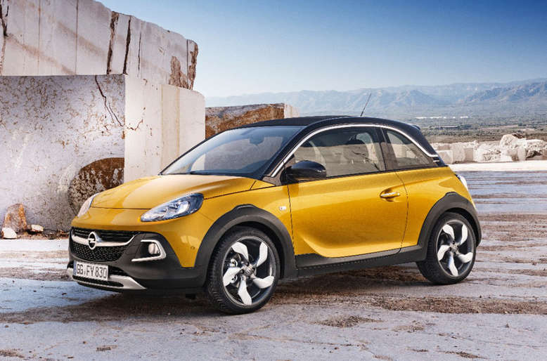 Opel Adam Rocks, Seitenansicht, 2014, Foto: Opel