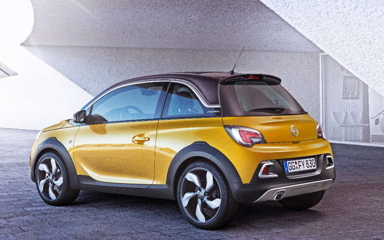 Opel Adam Rocks, Heckansicht, 2014, Foto: Opel