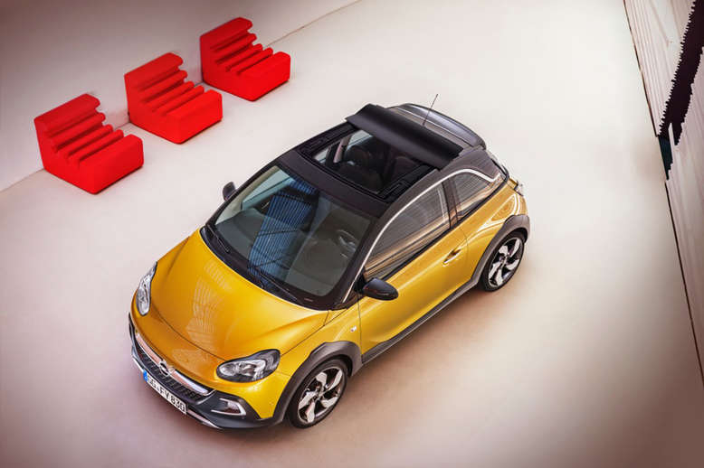 Opel Adam Rocks, Draufsicht, 2014, Foto: Opel