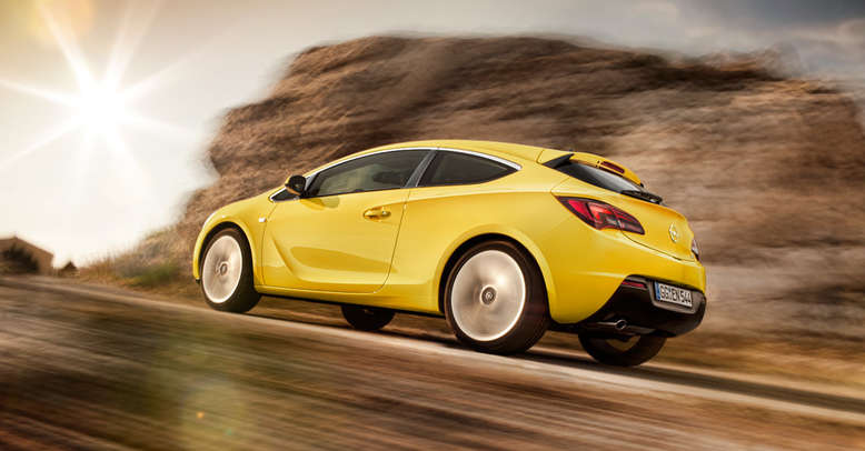 Opel Astra GTC, Seitenansicht, 2012, Foto: Opel