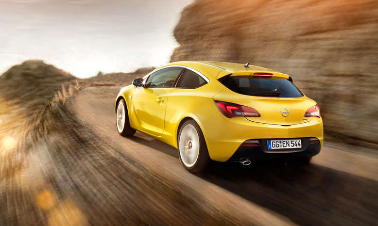 Opel Astra GTC, Heckansicht, 2012, Foto: Opel