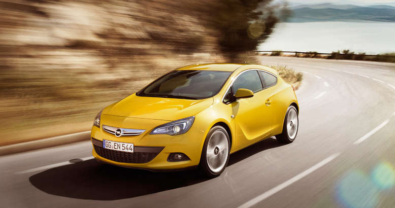 Opel Astra GTC, Frontansicht, 2012, Foto: Opel