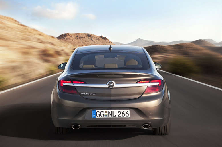 Opel Insignia, Heck, 2013, Foto: Opel