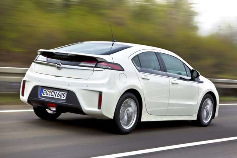 Opel Ampera, Heck, 2011, Foto: Opel