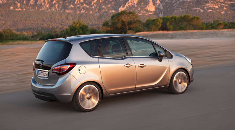 Opel Meriva, Seitenansicht, 2013, Foto:Opel