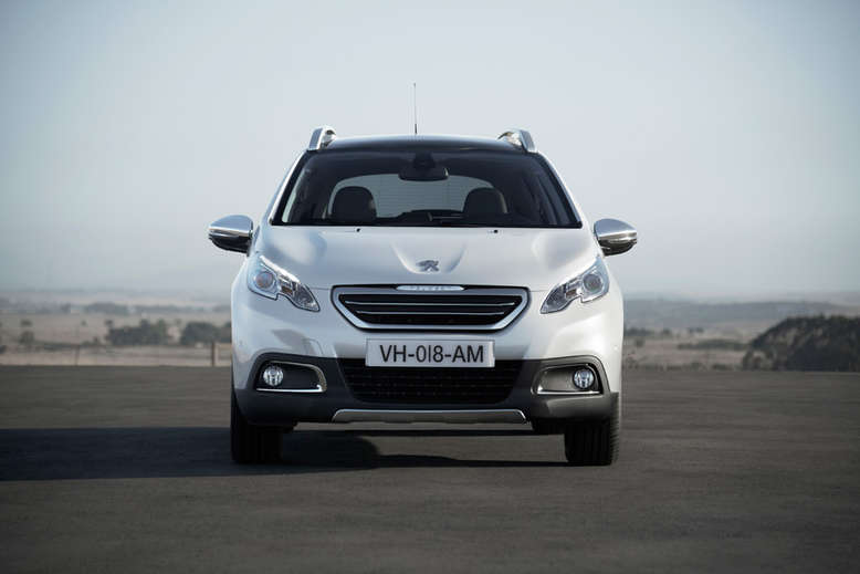 Peugeot 2008, Frontansicht, 2013, Foto: Peugeot