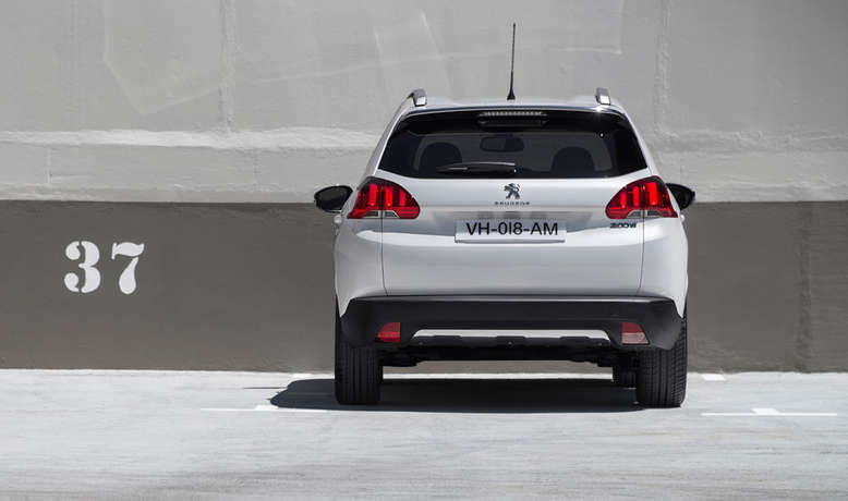 Peugeot 2008, Heckansicht, 2013, Foto: Peugeot