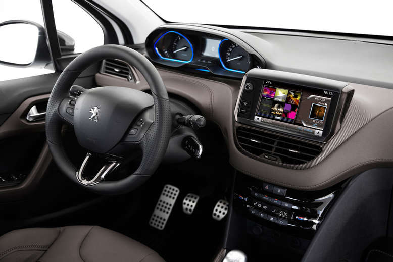 Peugeot 2008, Innenraum / Cockpit, 2013, Foto: Peugeot