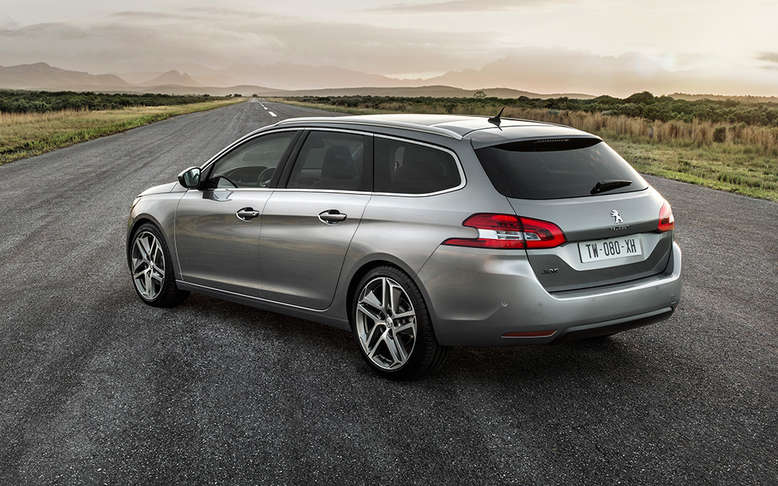 Peugeot 308 SW, Seitenansicht, Heck, 2014, Foto: Peugeot