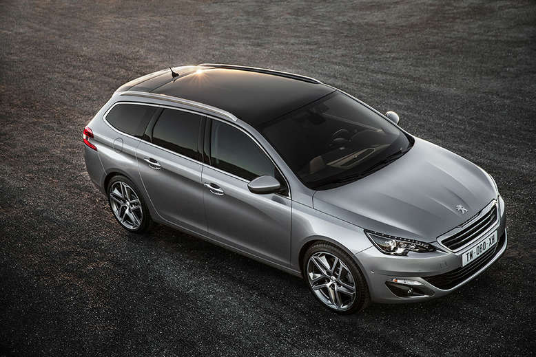 Peugeot 308 SW, Draufsicht, 2014, Foto: Peugeot