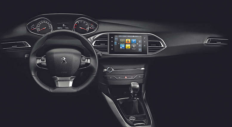 Peugeot 308 SW, Innenansicht, Cockpit, 2014, Foto: Peugeot