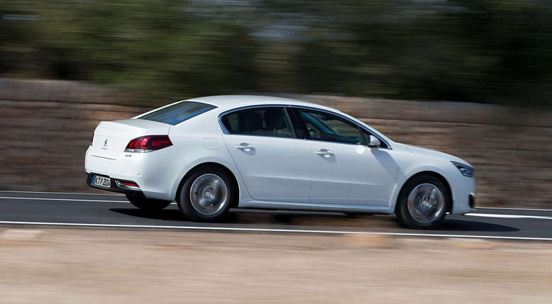 Peugeot 508 Limousine, Seitenansicht, 2014, Foto: Peugeot 