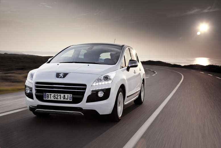 Peugeot 3008 Hybrid4, 2011, Foto: © Copyright Peugeot Deutschland GmbH