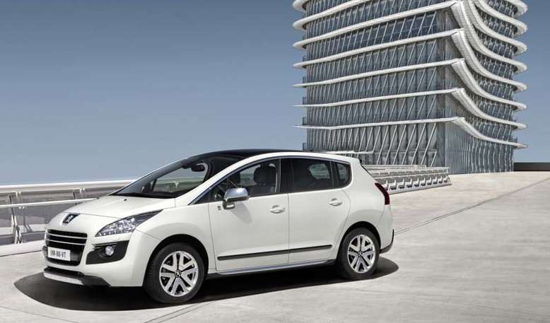 Peugeot 3008 HYbrid4, 2011, Foto: Peugeot