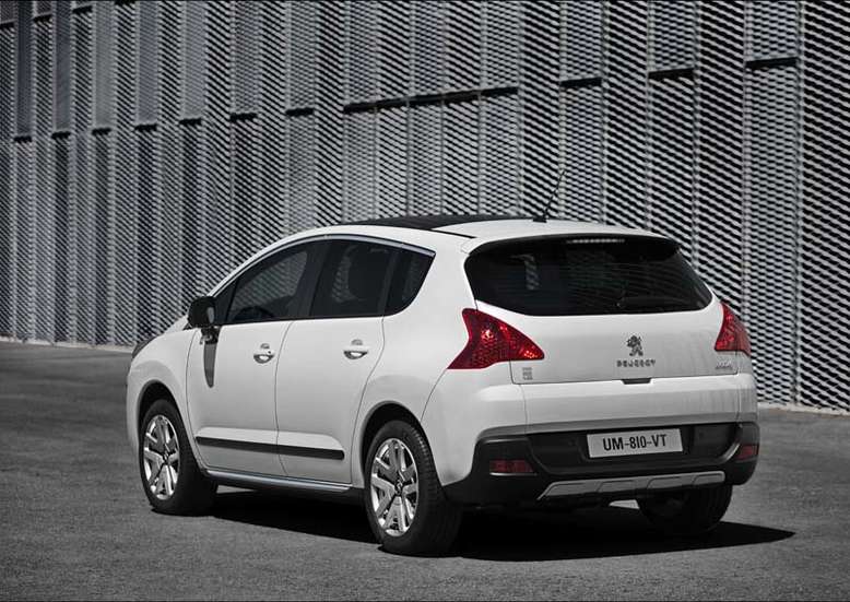 Peugeot 3008 HYbrid4, 2011, Foto: Peugeot