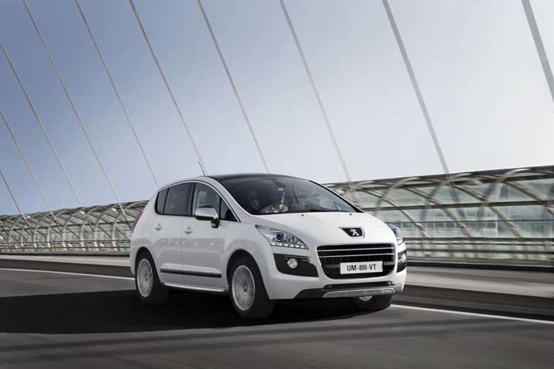 Peugeot 3008 HYbrid4, 2011, Foto: Peugeot