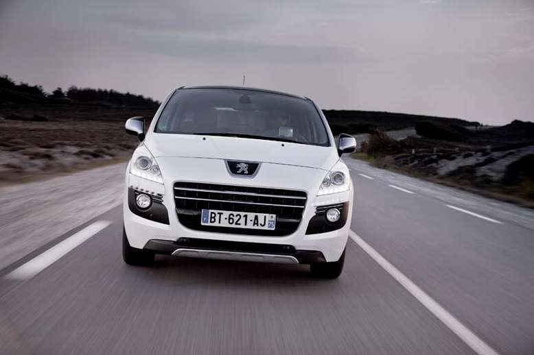 Peugeot 3008 HYbrid4, 2011, Foto: Peugeot