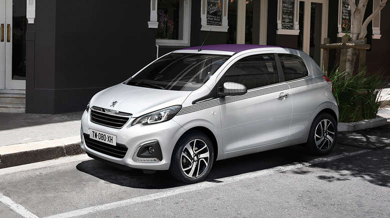 Peugeot 108, Seitenansicht, 2014, Foto: Peugeot