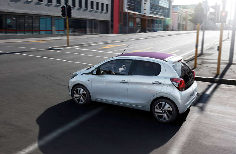 Peugeot 108, Seitenansicht, 2014, Foto: Peugeot