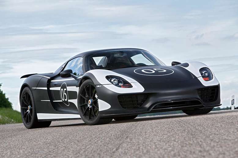 Porsche 918 Spyder Prototyp, Frontansicht, Foto: Porsche