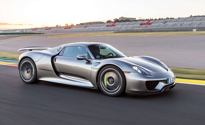 Porsche 918 Spyder, Seitenansicht, 2014, Foto: Porsche