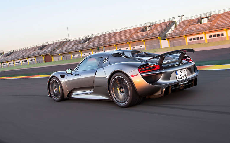 Porsche 918 Spyder, Heck, 2014, Foto: Porsche