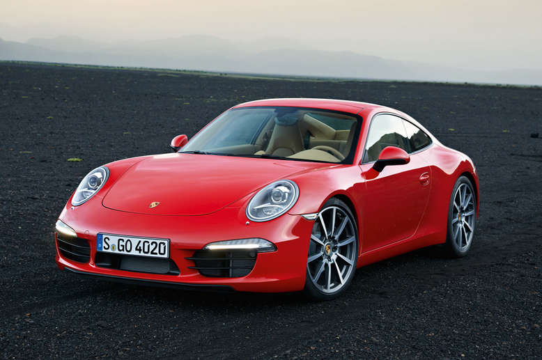 Porsche 911 Carrera Coupé, Frontansicht, 2012, Foto: Porsche