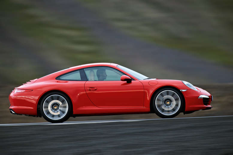 Porsche 911 Carrera Coupé, Seitenansicht, 2012, Foto: Porsche