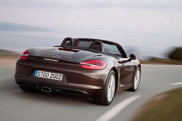 Porsche Boxster, Heckansicht, 2012, Foto: Porsche