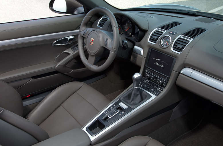 Porsche Boxster, Innenansicht, Cockpit, 2012, Foto: Porsche