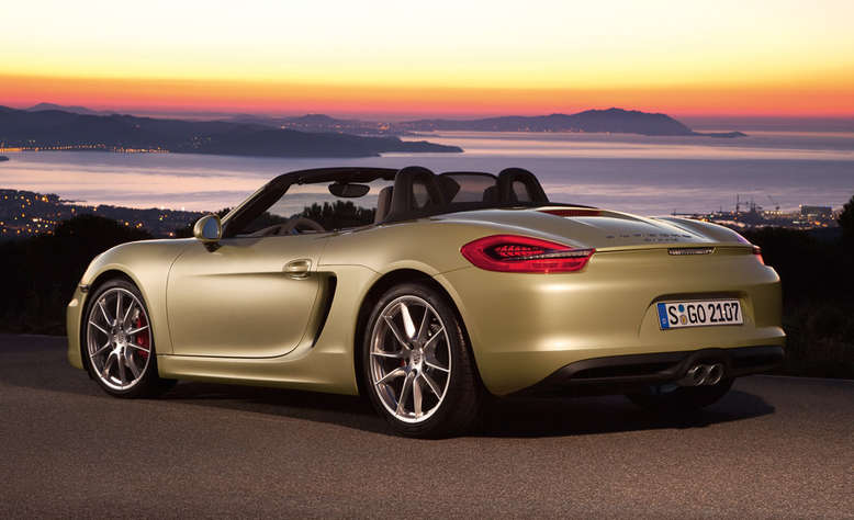 Porsche Boxster S, Heckansicht, 2012, Foto: Porsche