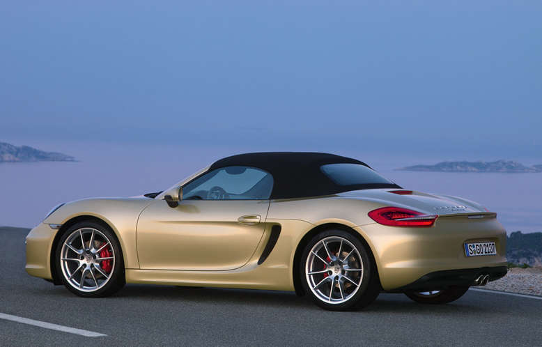 Porsche Boxster S, Seitenansicht, Verdeck geschlossen, 2012, Foto: Porsche