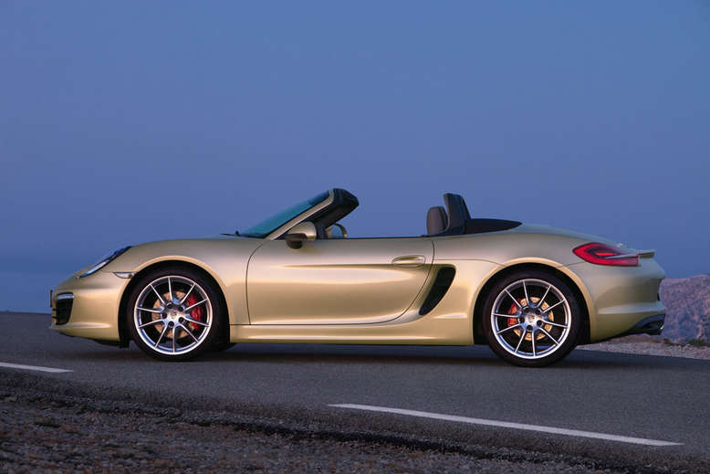 Porsche Boxster S, Seitenansicht, 2012, Foto: Porsche