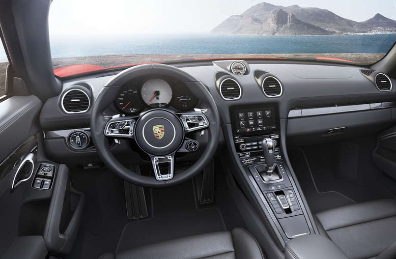 Porsche 718 Boxster, Innenraum / Cockpit, 2016, Foto: Porsche