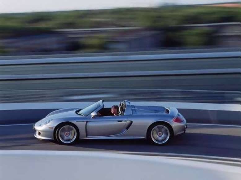 Porsche Carrera GT, Seitenansicht, 2012, Foto: Porsche