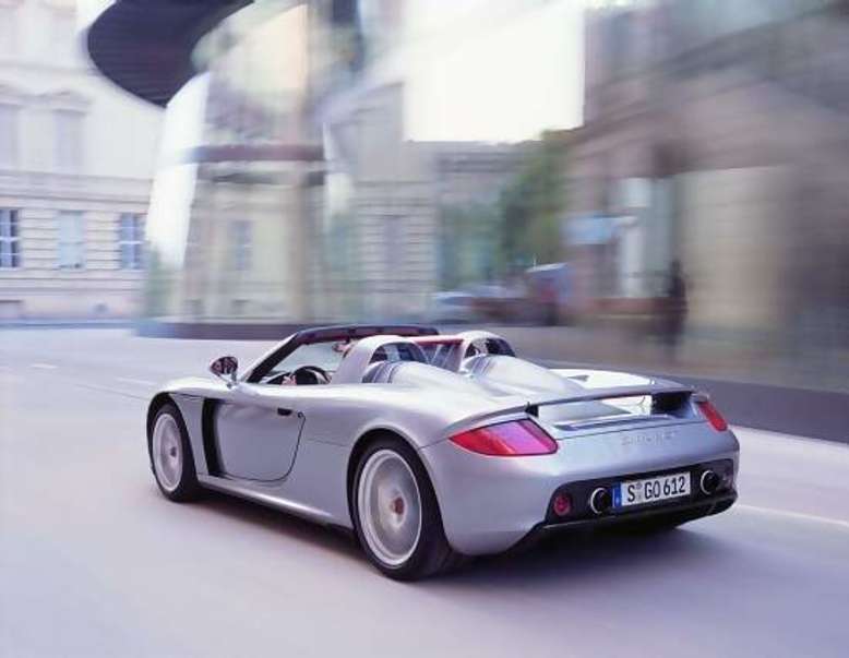 Porsche Carrera GT, Heckansicht, 2012, Foto: Porsche