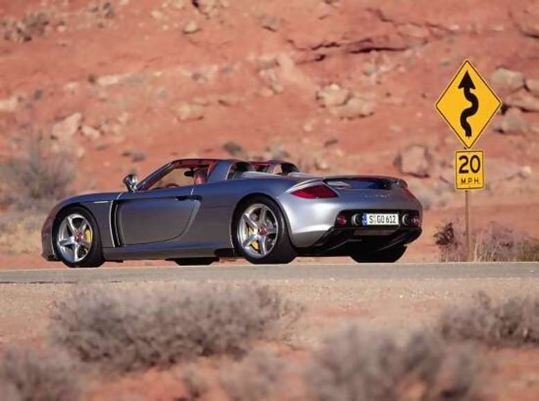 Porsche Carrera GT, Seitenansicht, 2012, Foto: Porsche