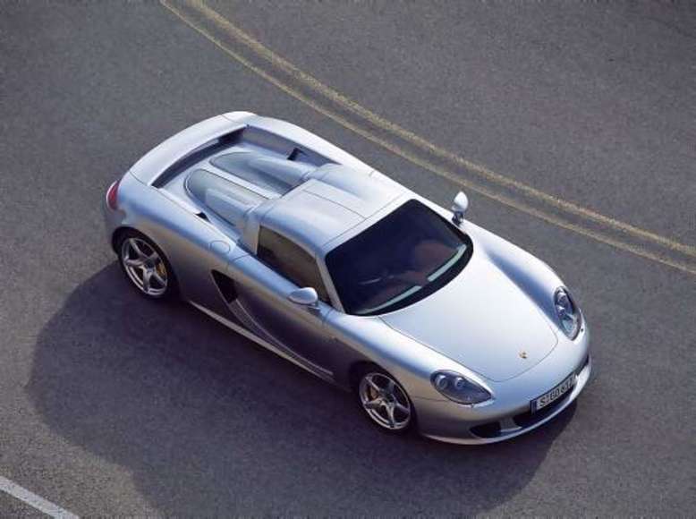 Porsche Carrera GT, Draufsicht, 2012, Foto: Porsche