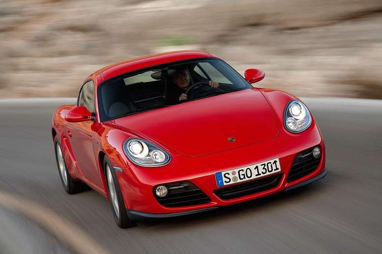 Porsche Cayman, Frontansicht, 2011, Foto: Porsche