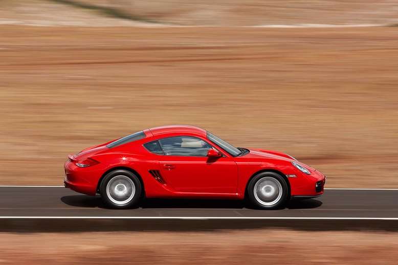 Porsche Cayman, Seitenansicht, 2011, Foto: Porsche