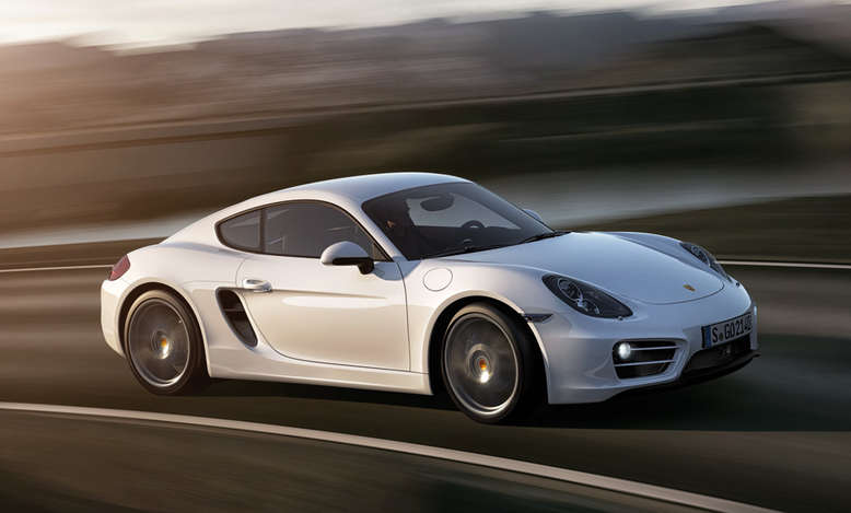 Porsche Cayman, Seitenansicht, 2012, Foto: Porsche