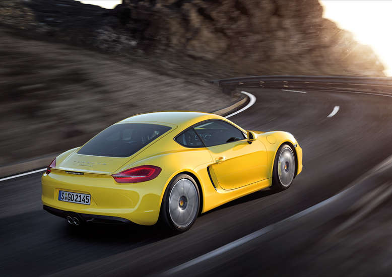 Porsche Cayman S, Heckansicht, 2012, Foto: Porsche