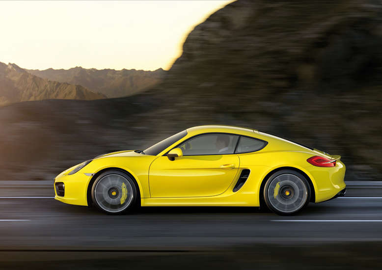 Porsche Cayman S, Seitenansicht, 2012, Foto: Porsche