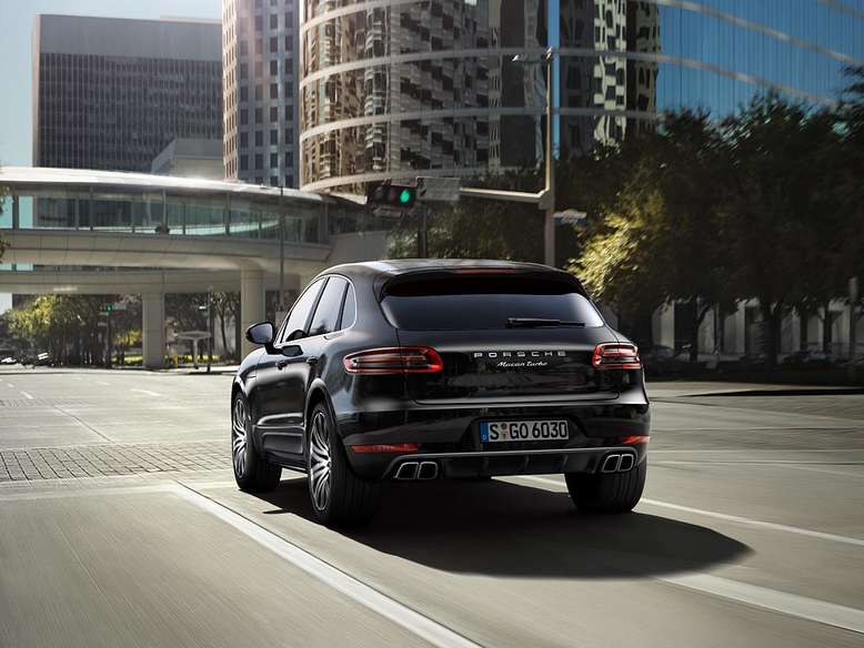 Porsche Macan Turbo, Heck, 2013, Foto: Porsche