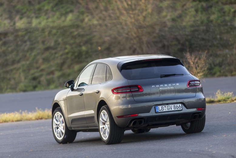 Porsche Macan Turbo, Heck, 2013, Foto: Porsche