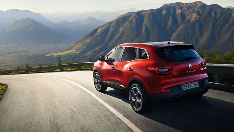 Renault Kadjar in Fahrt, 2015, Foto: Renault 