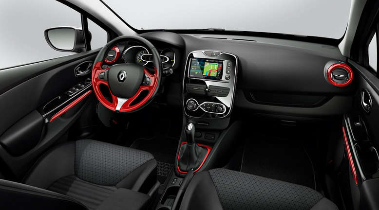 Renault Clio, 3-Türer, Innenraum / Cockpit, 2012, Foto: Renault